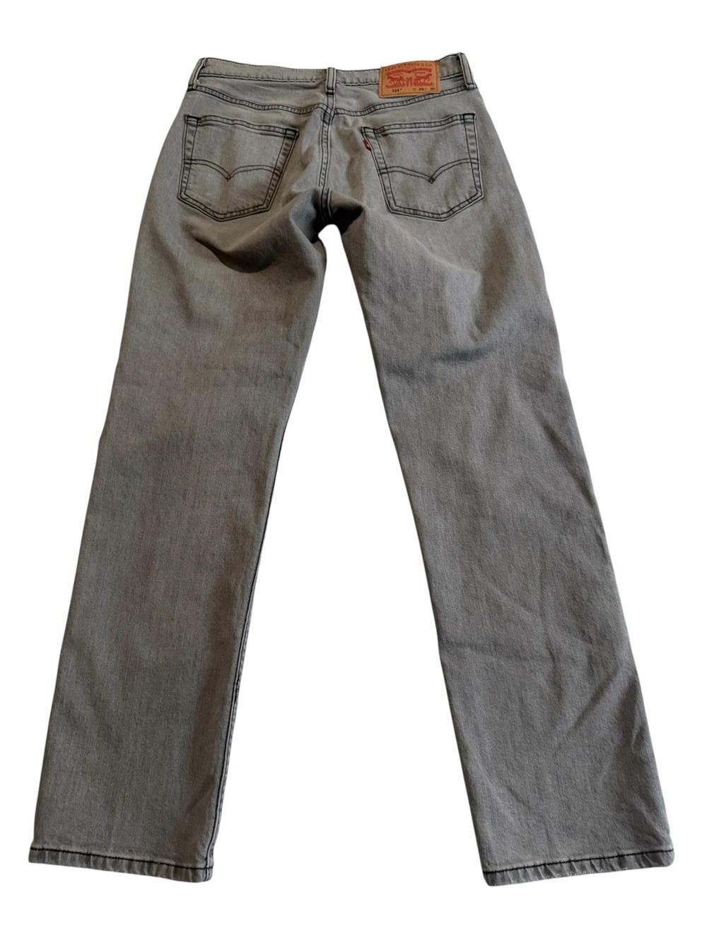 Levi’s 514 Straight Grey Jeans Men’s Flex 005141660 Sz 29/30
